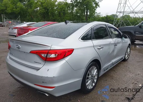 2015 Hyundai Sonata Limited from USA, damaged, VIN 5NPE34AF9FH012246